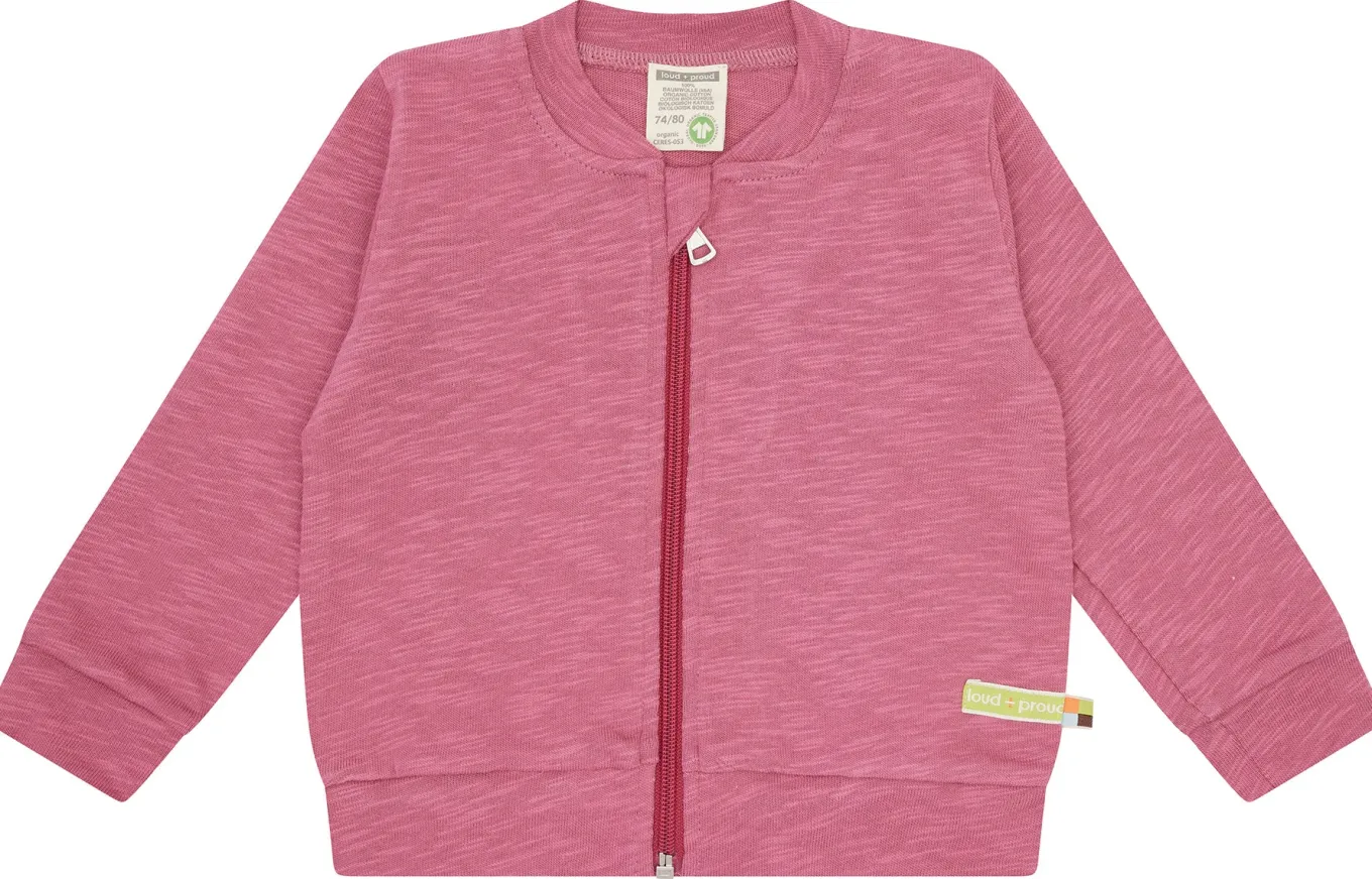 Collegejacke Slub Jersey