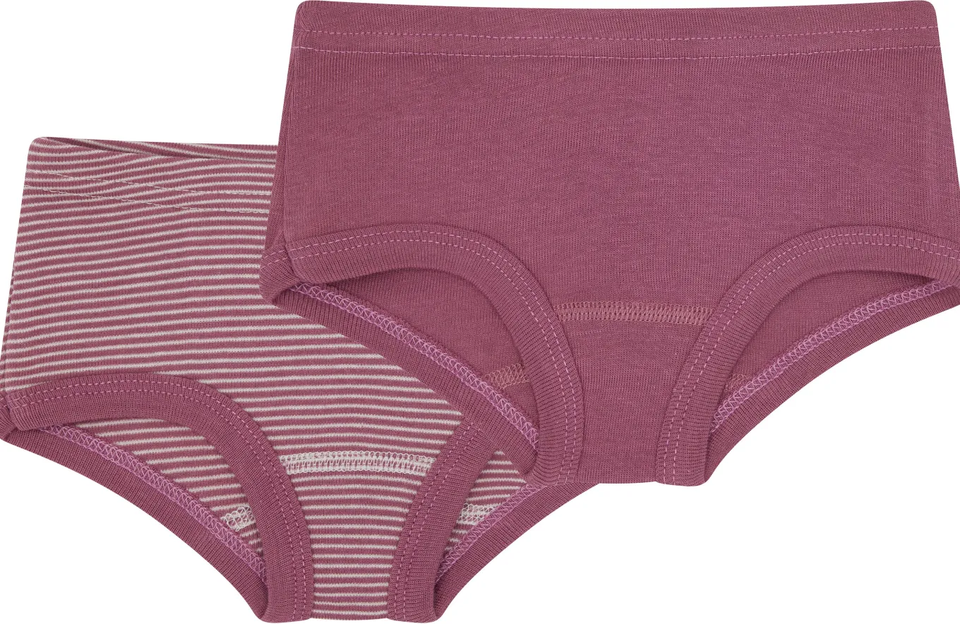 Doppelpack Pantys aus Feinripp