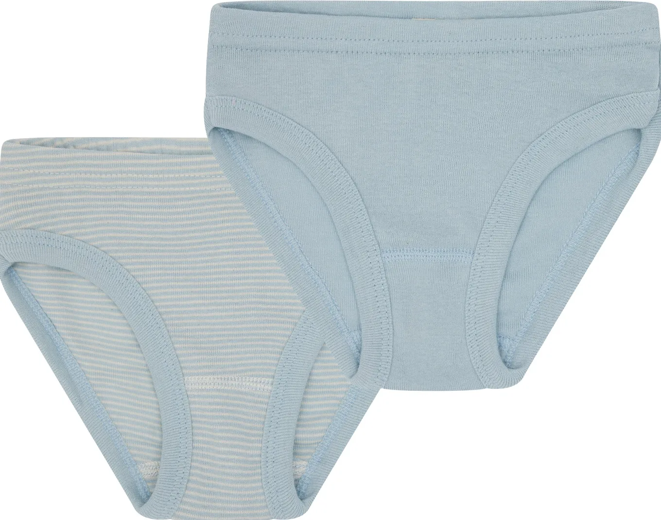 Doppelpack Slips aus Feinripp