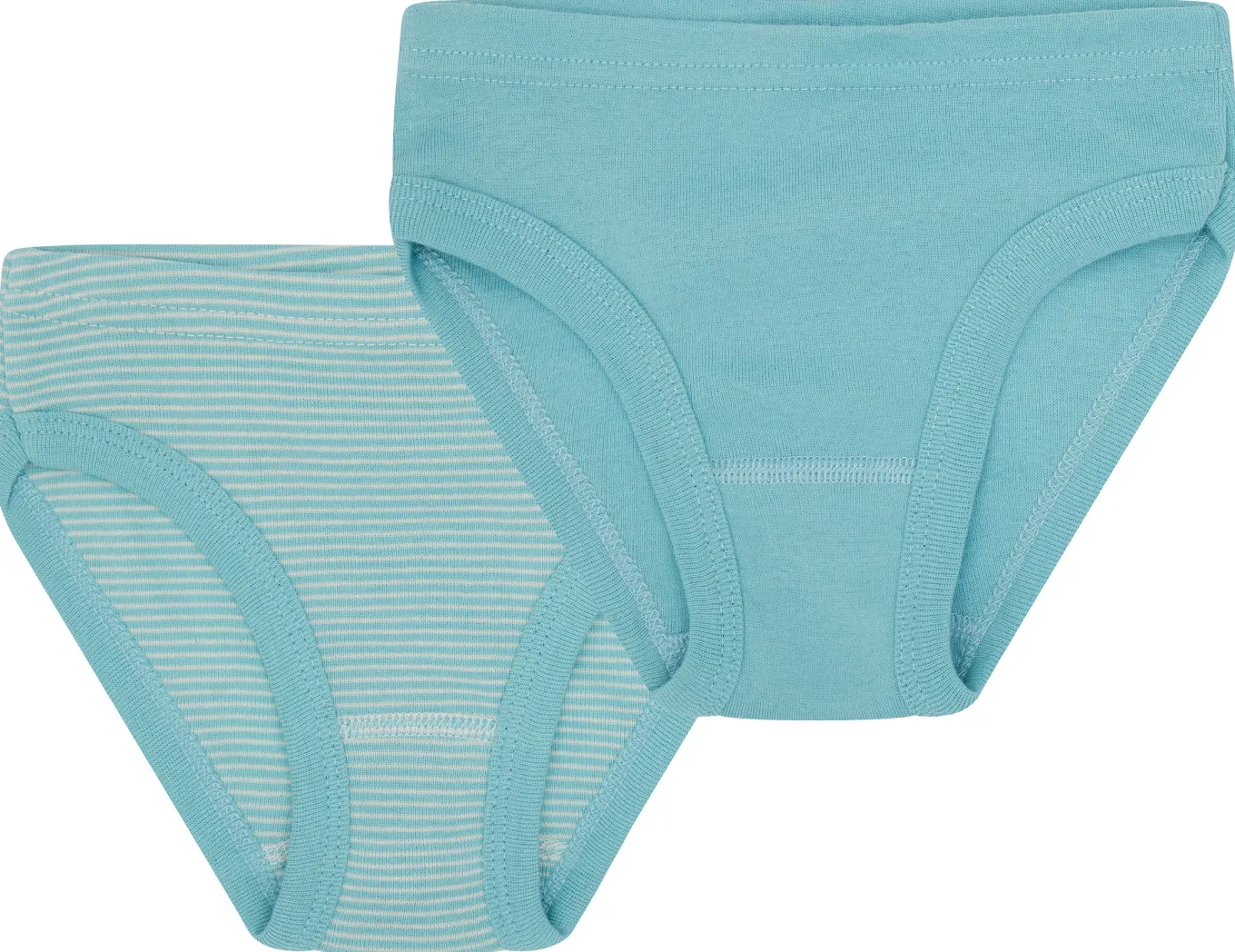 Doppelpack Slips aus Feinripp