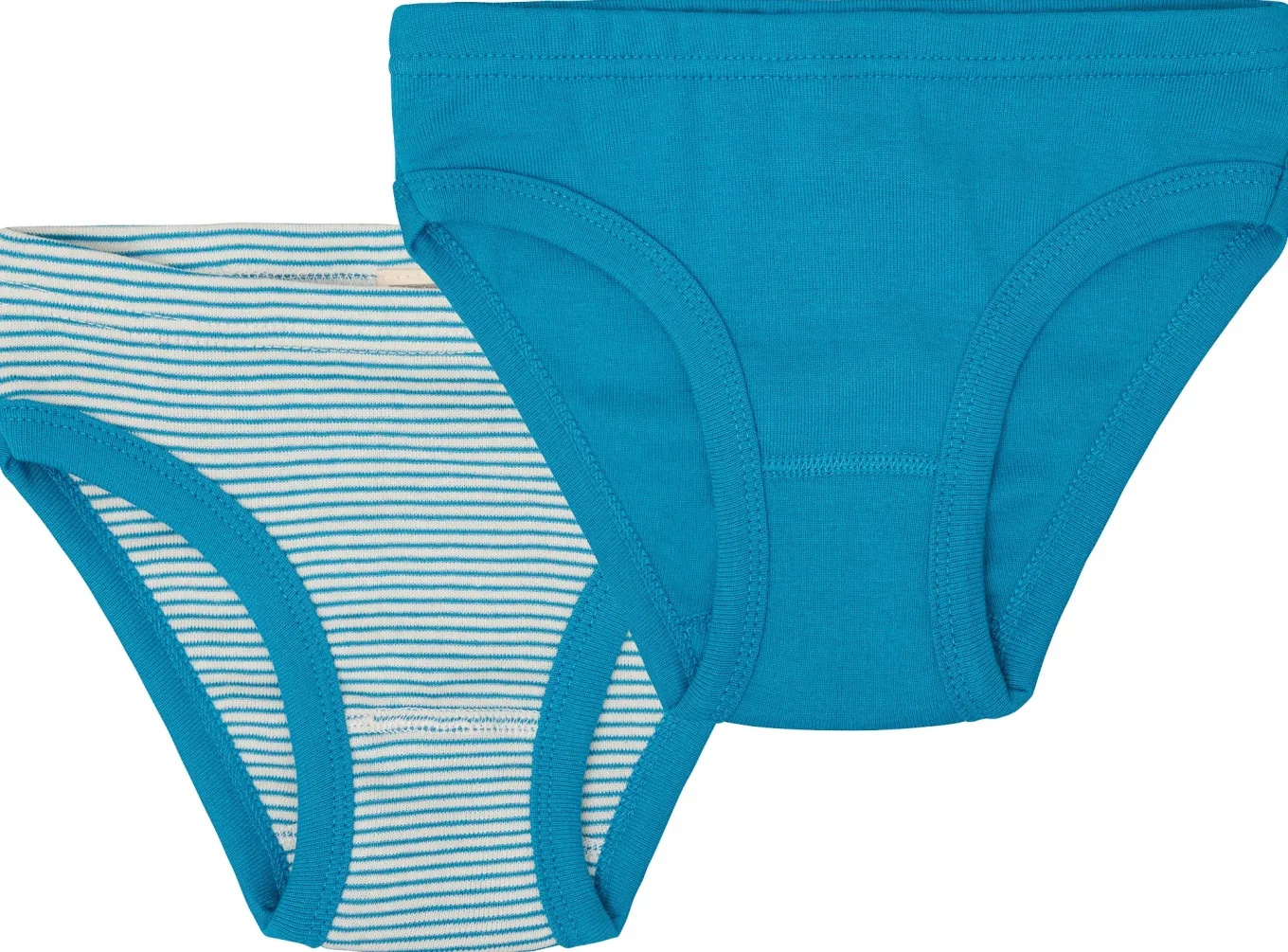 Doppelpack Slips aus Feinripp