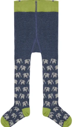 Gemusterte Strumpfhose