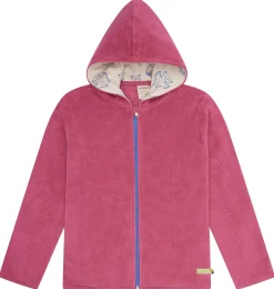 Jacke aus Baumwoll-Fleece