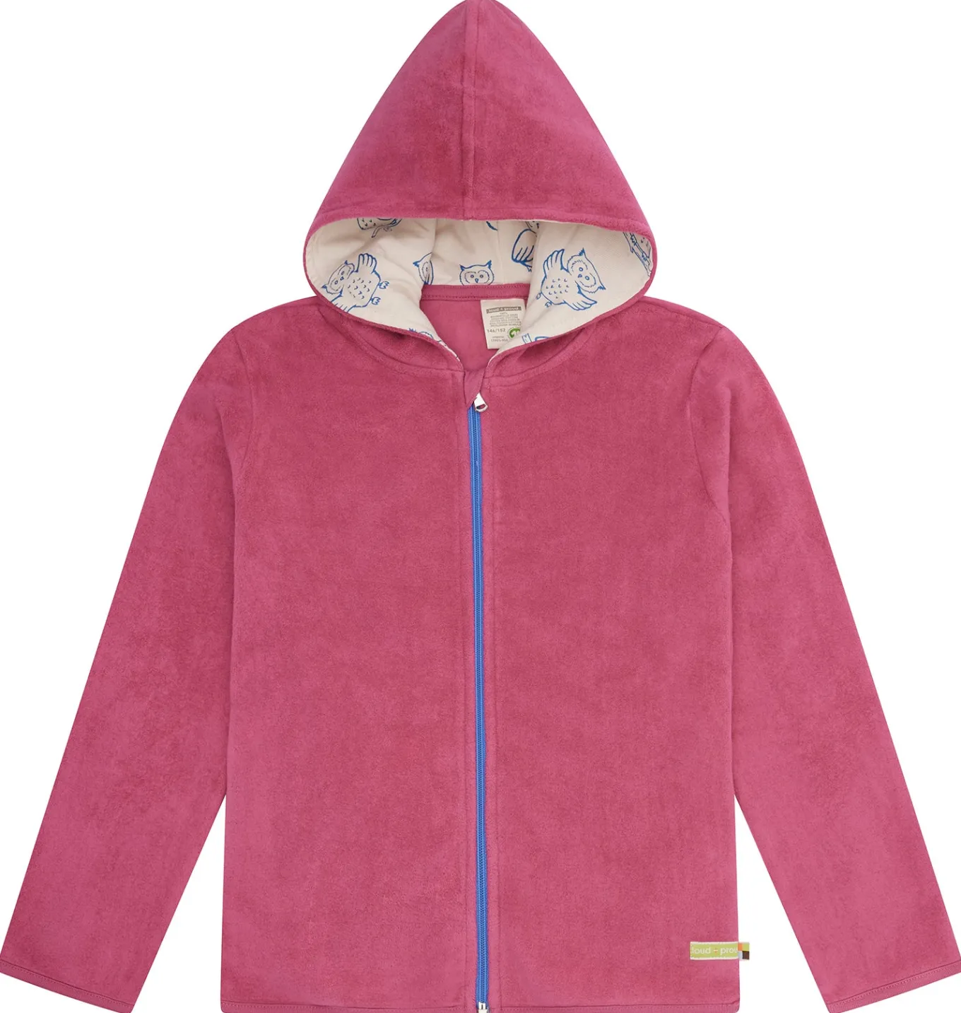 Jacke aus Baumwoll-Fleece