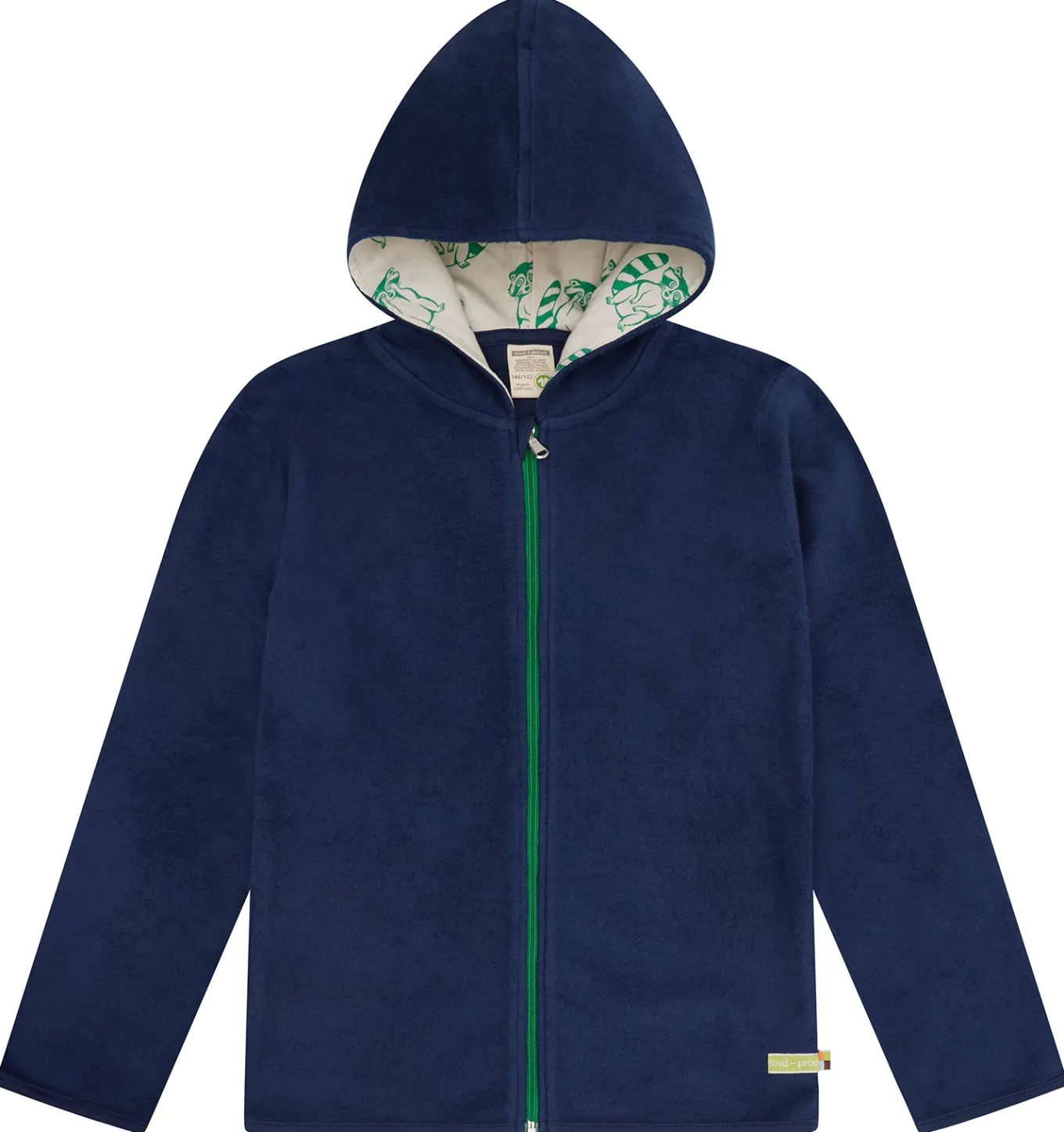 Jacke aus Baumwoll-Fleece