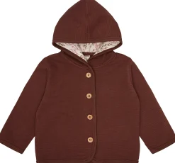 Jacke in Waffeloptik