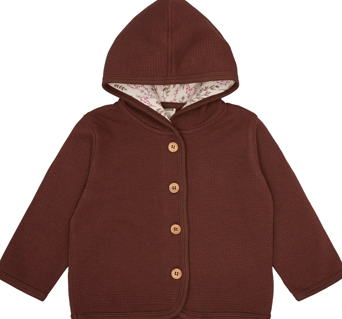 Jacke in Waffeloptik