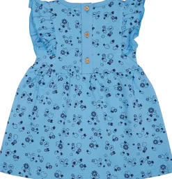 Kleid aus Musseline Jersey mit Druck