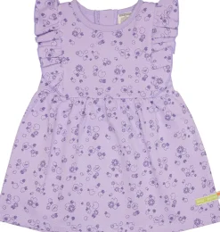Kleid aus Musseline Jersey mit Druck