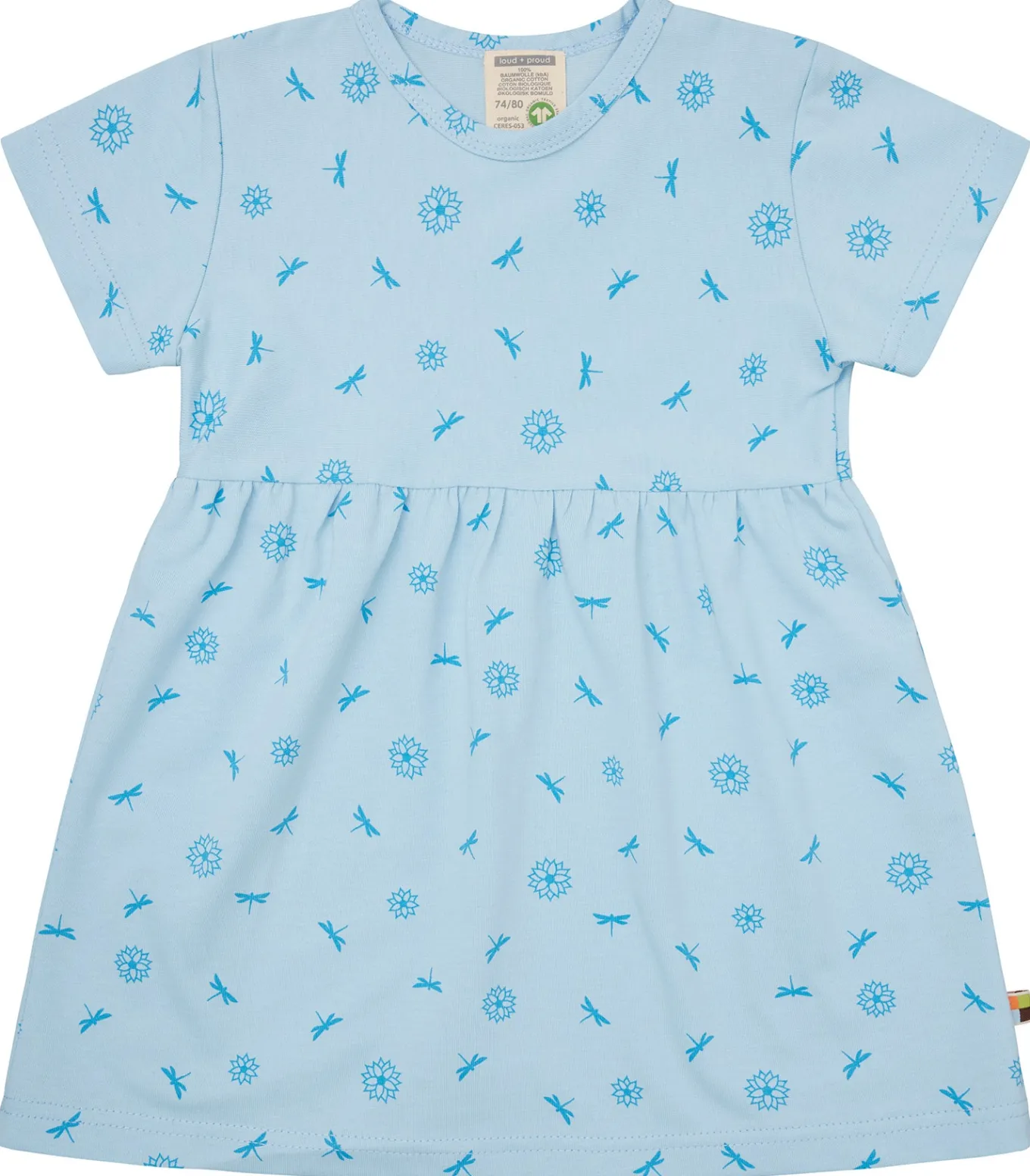 Kleid Druck