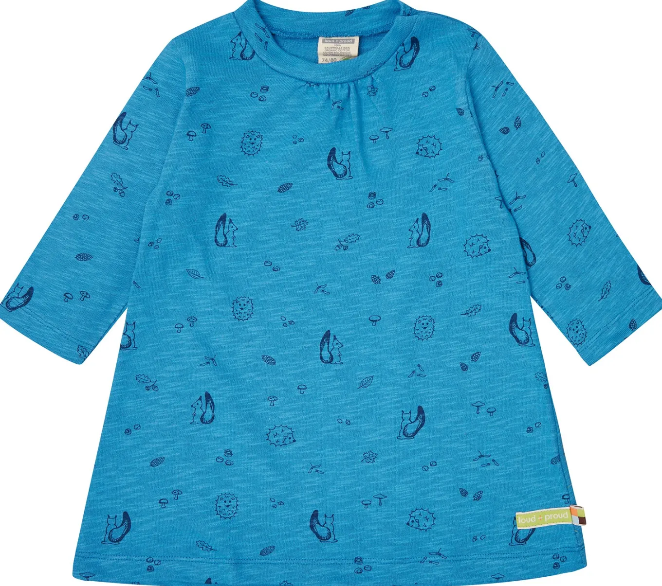 Kleid Slub Jersey mit Druck