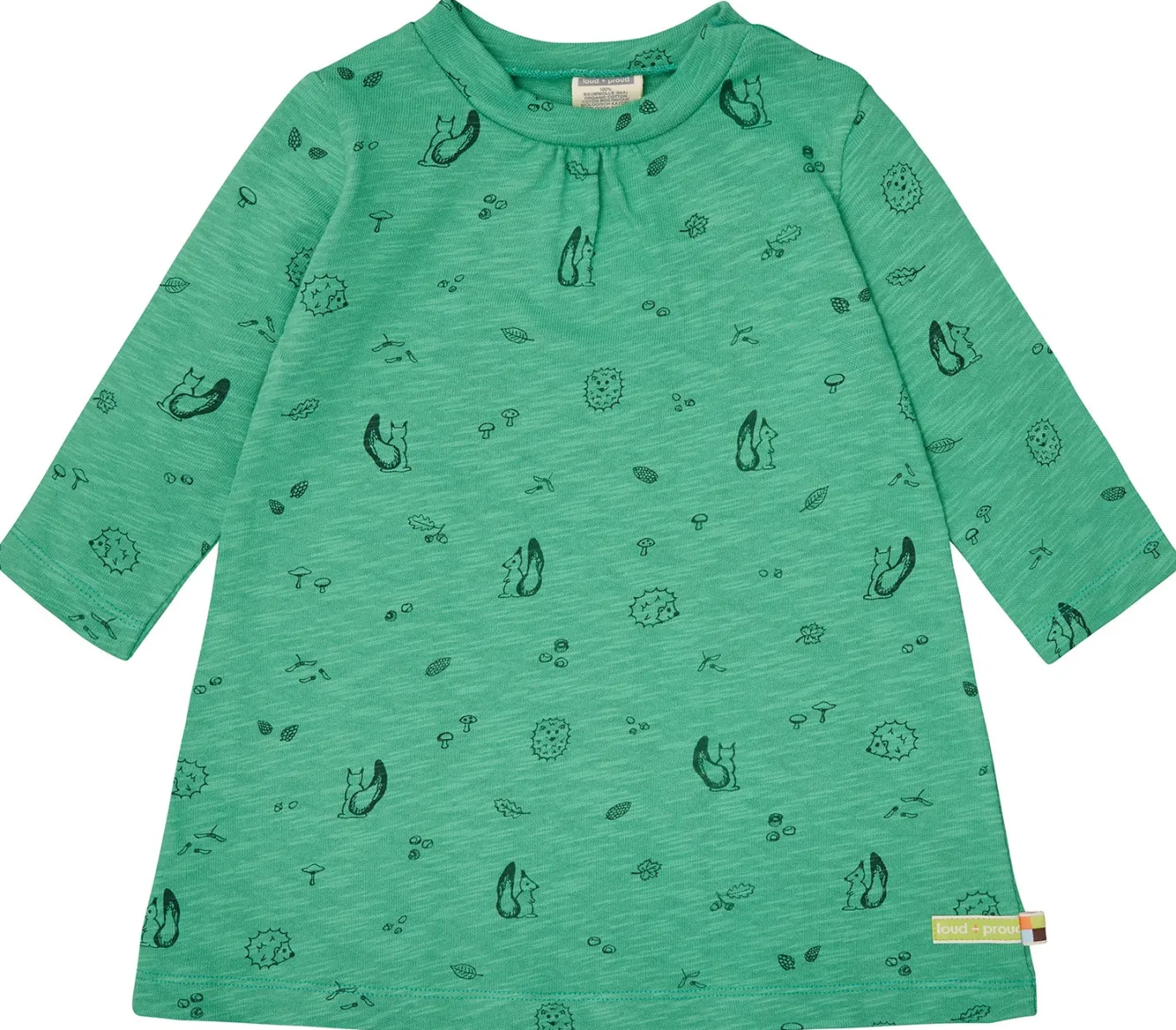 Kleid Slub Jersey mit Druck