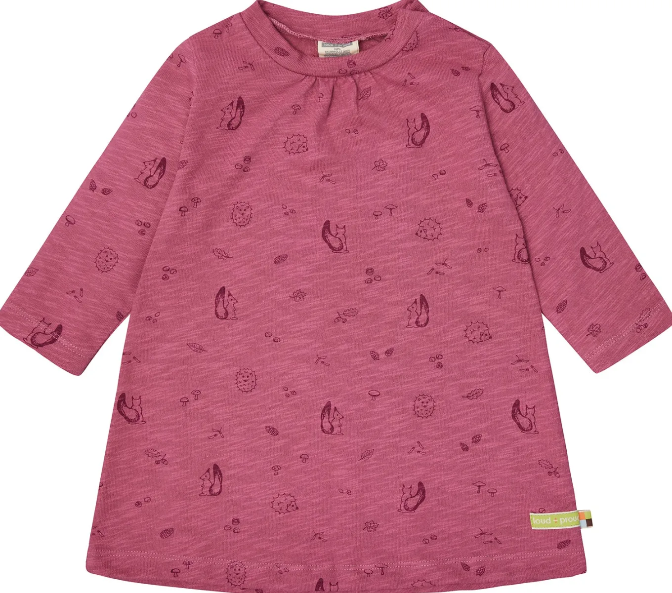 Kleid Slub Jersey mit Druck