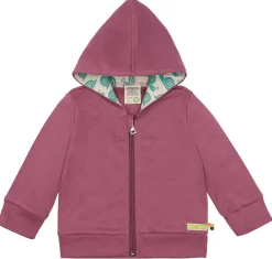 Leichte Kapuzenjacke aus Interlock