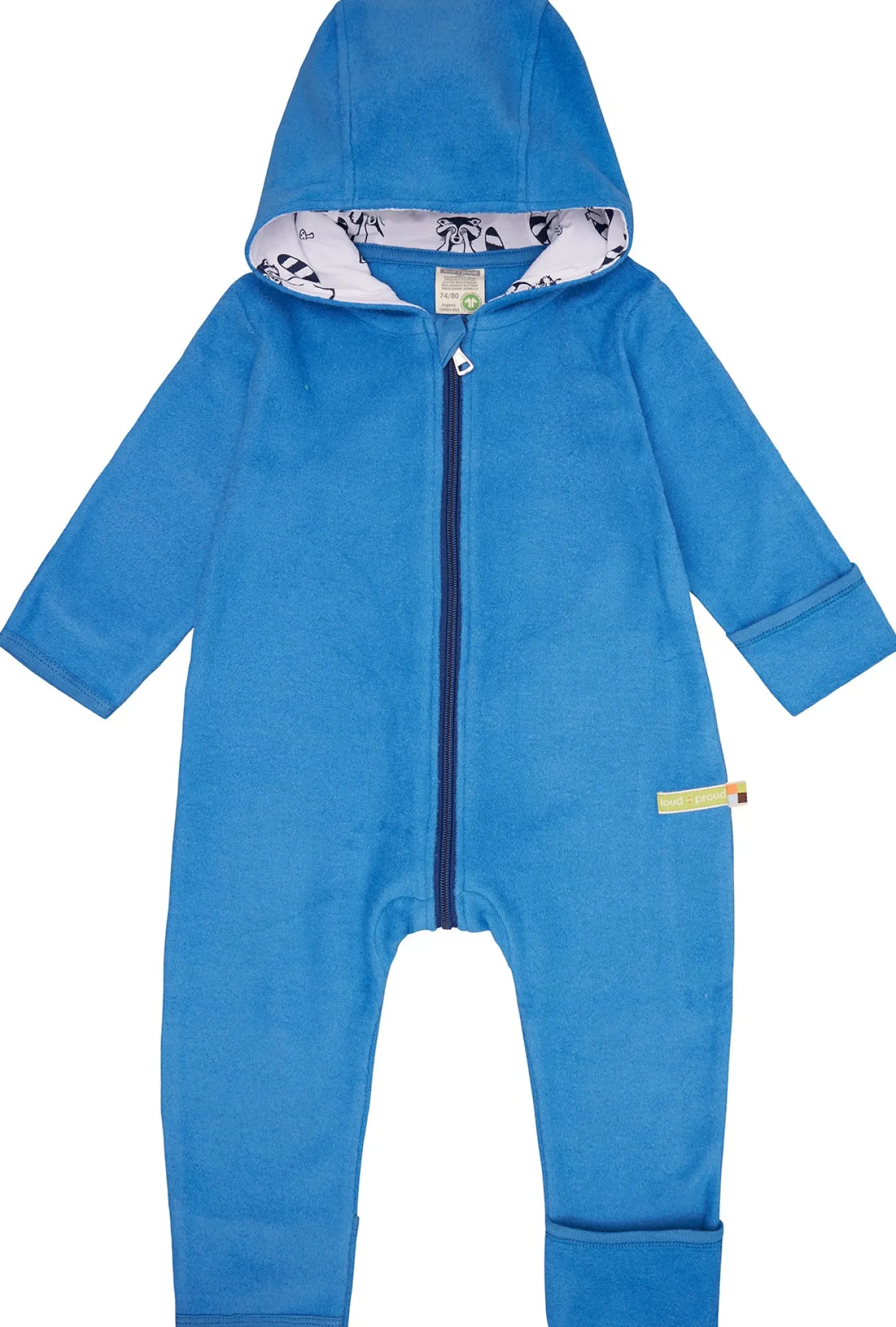 Overall aus Baumwoll-Fleece