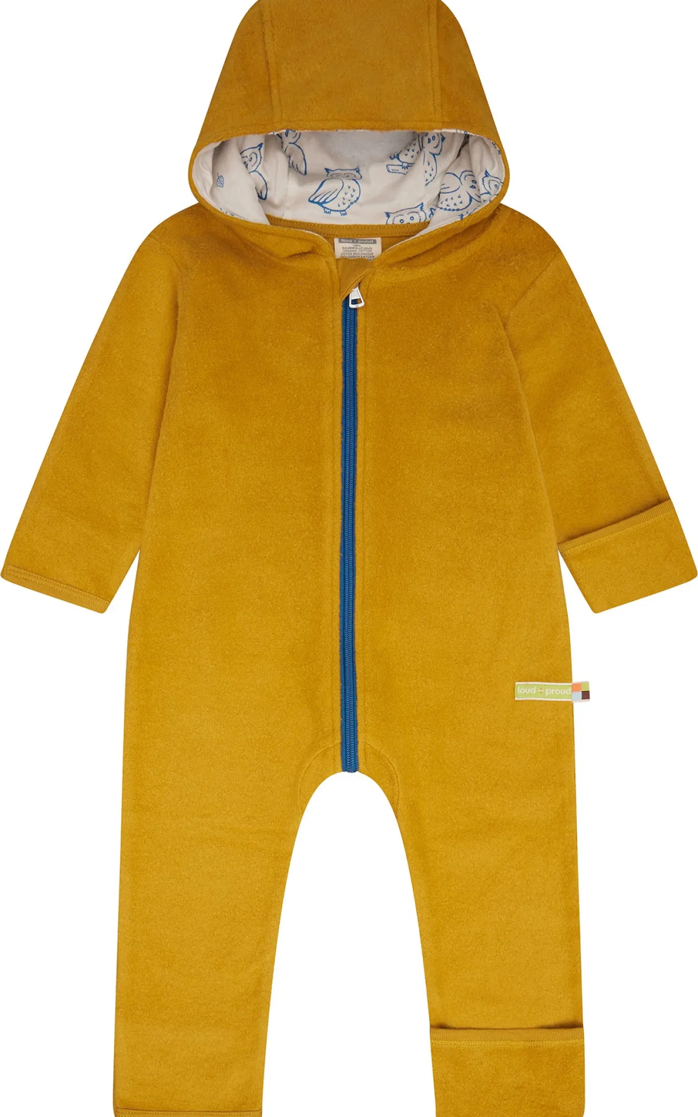 Overall aus Baumwoll-Fleece