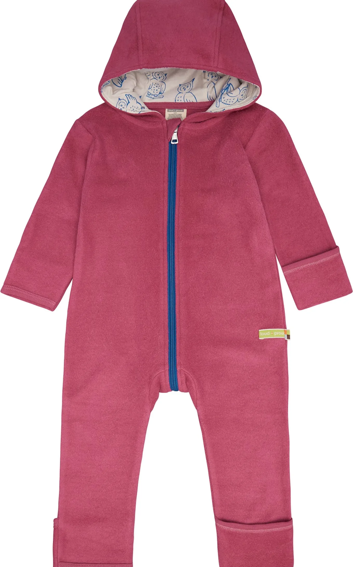 Overall aus Baumwoll-Fleece