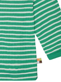 Shirt langarm gestreift mit Rippe