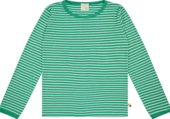 Shirt langarm gestreift mit Rippe