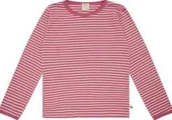 Shirt langarm gestreift mit Rippe