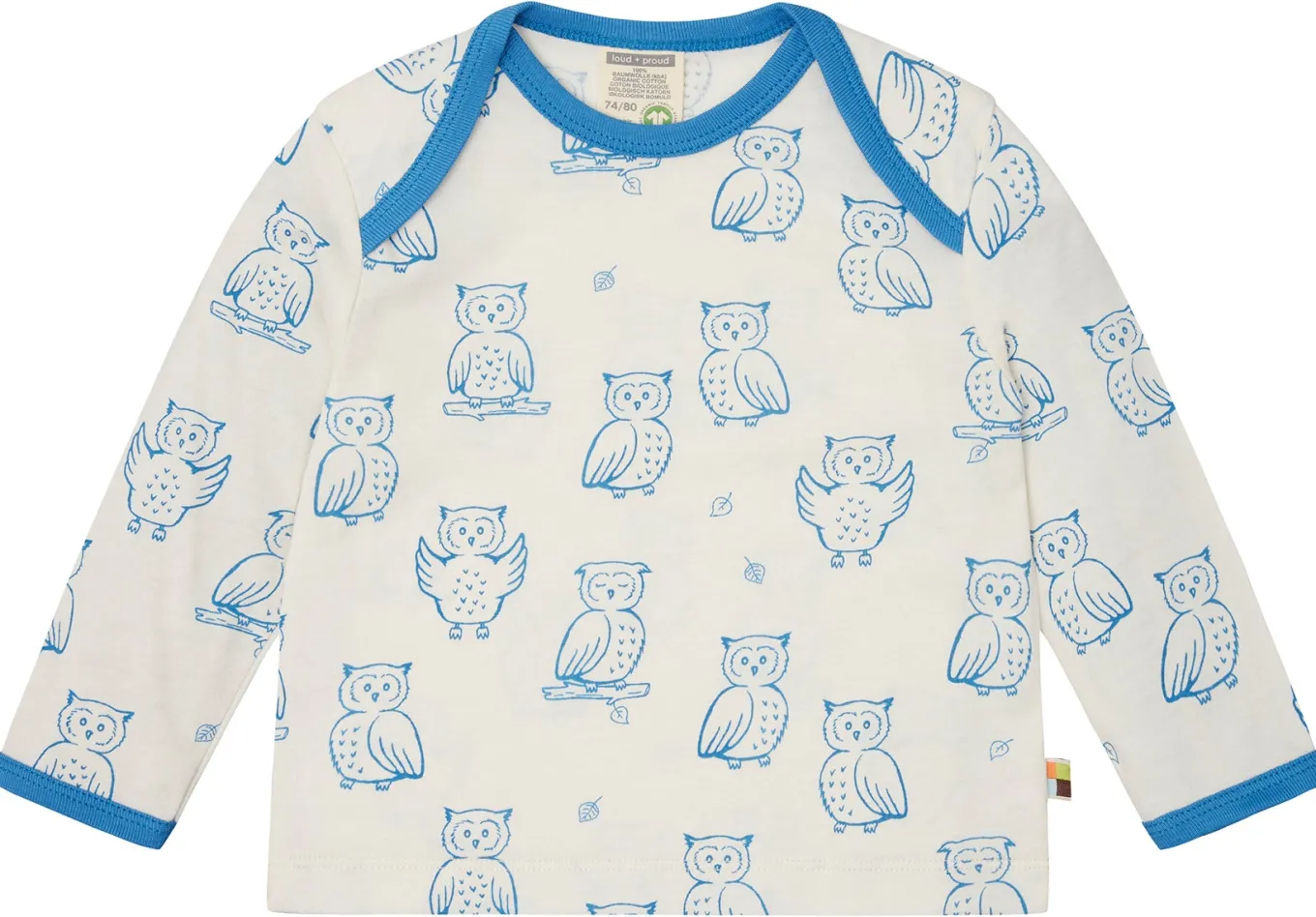 Shirt langarm mit Druck