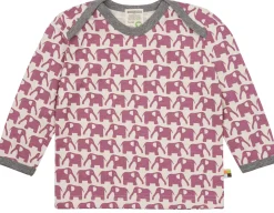 Shirt Langarm mit Druck Elefanten