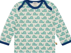 Shirt Langarm mit Druck Schnecken
