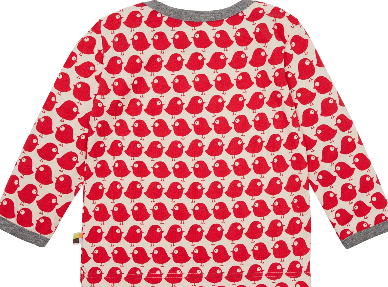 Shirt Langarm mit Druck Vögel