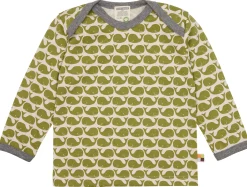 Shirt Langarm mit Druck Wale