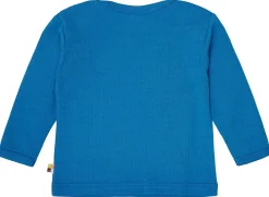 Shirt langarm Uni mit Rippe