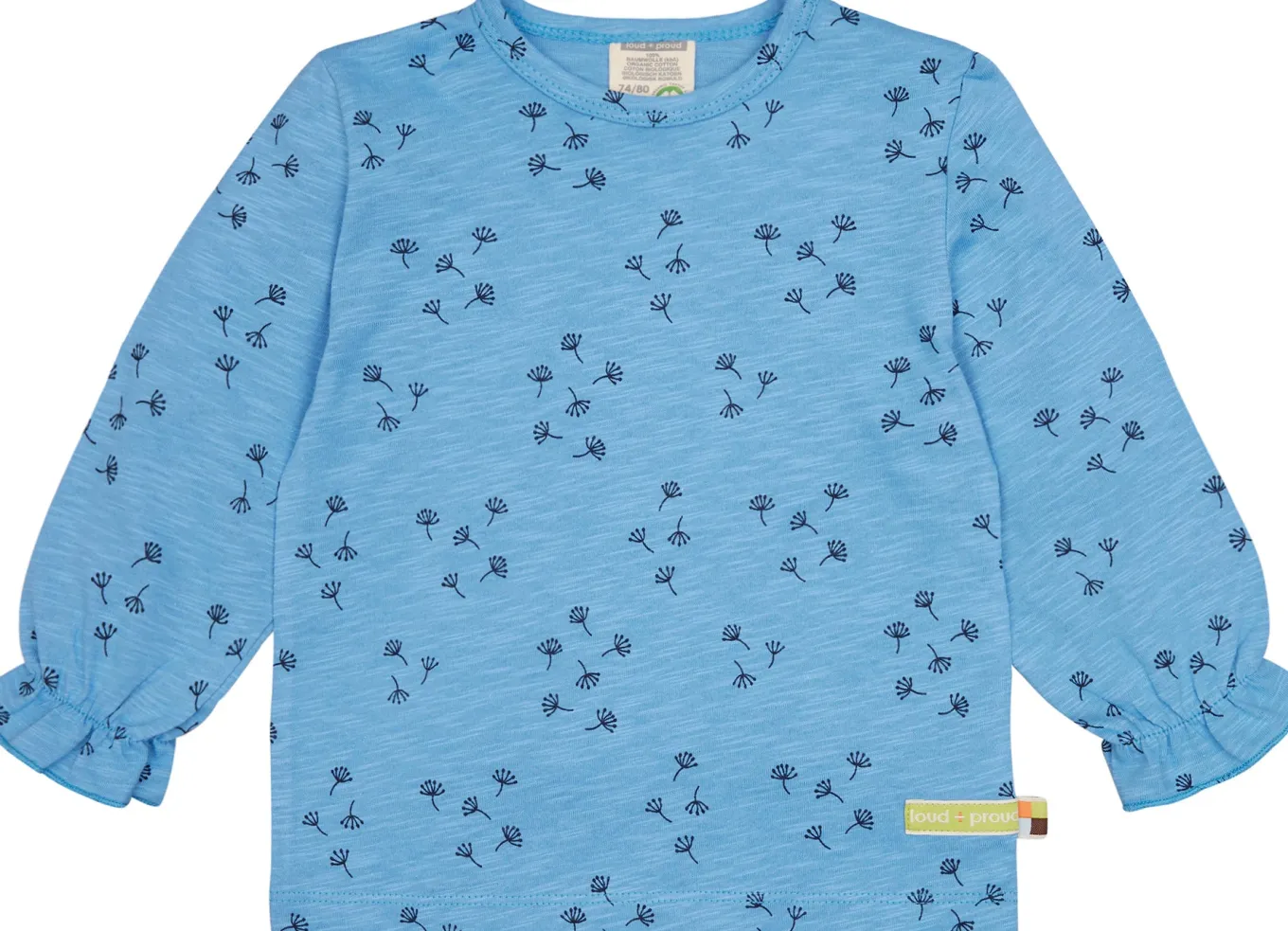Shirt Slub Jersey mit Druck