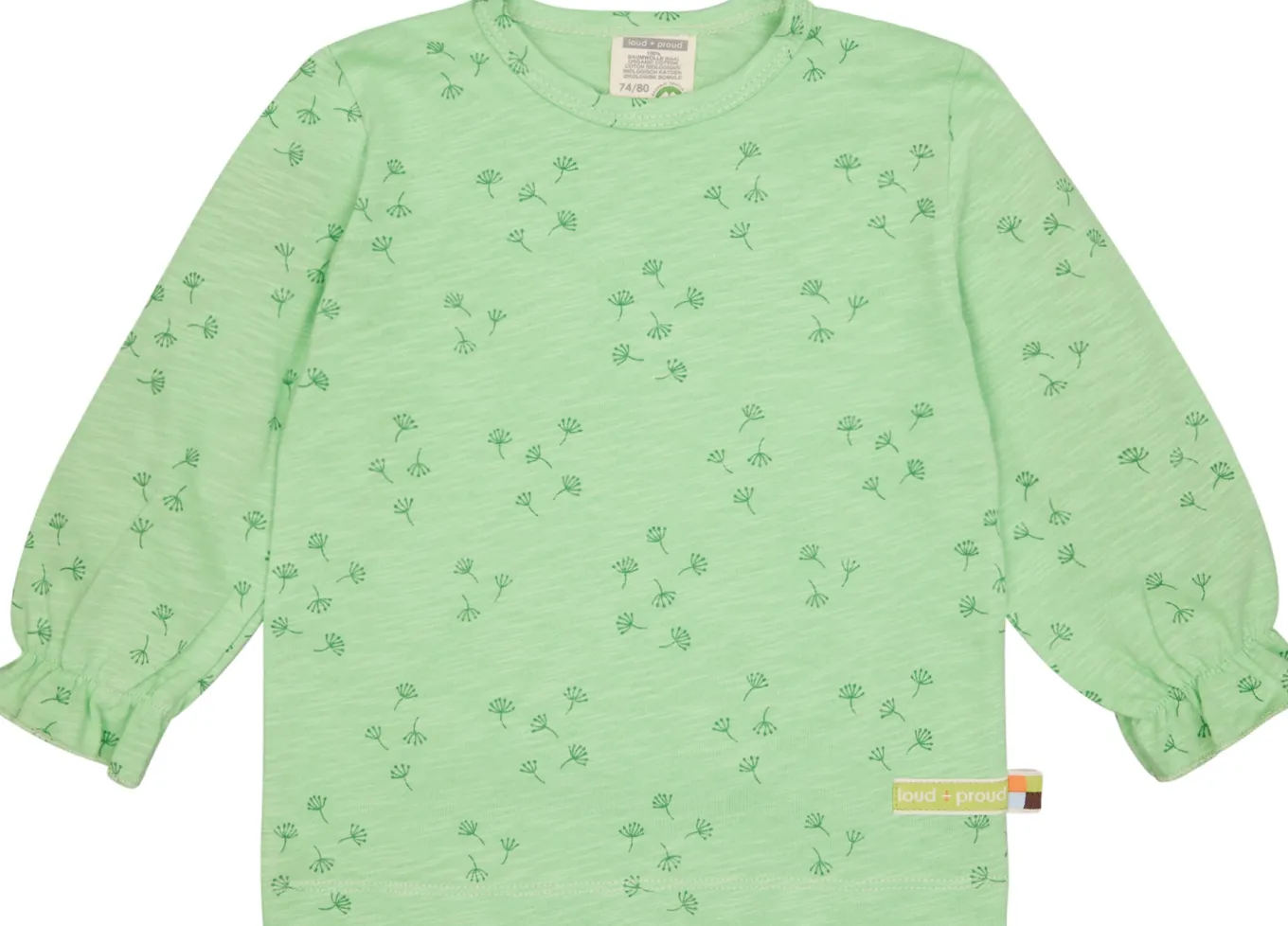 Shirt Slub Jersey mit Druck