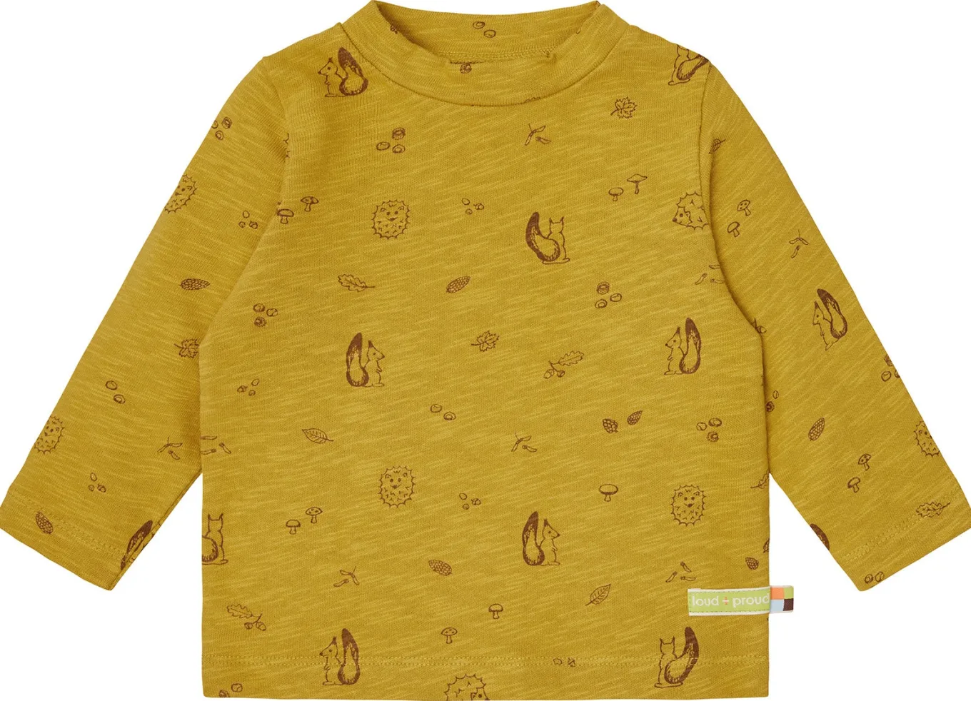 Shirt Slub Jersey mit Druck