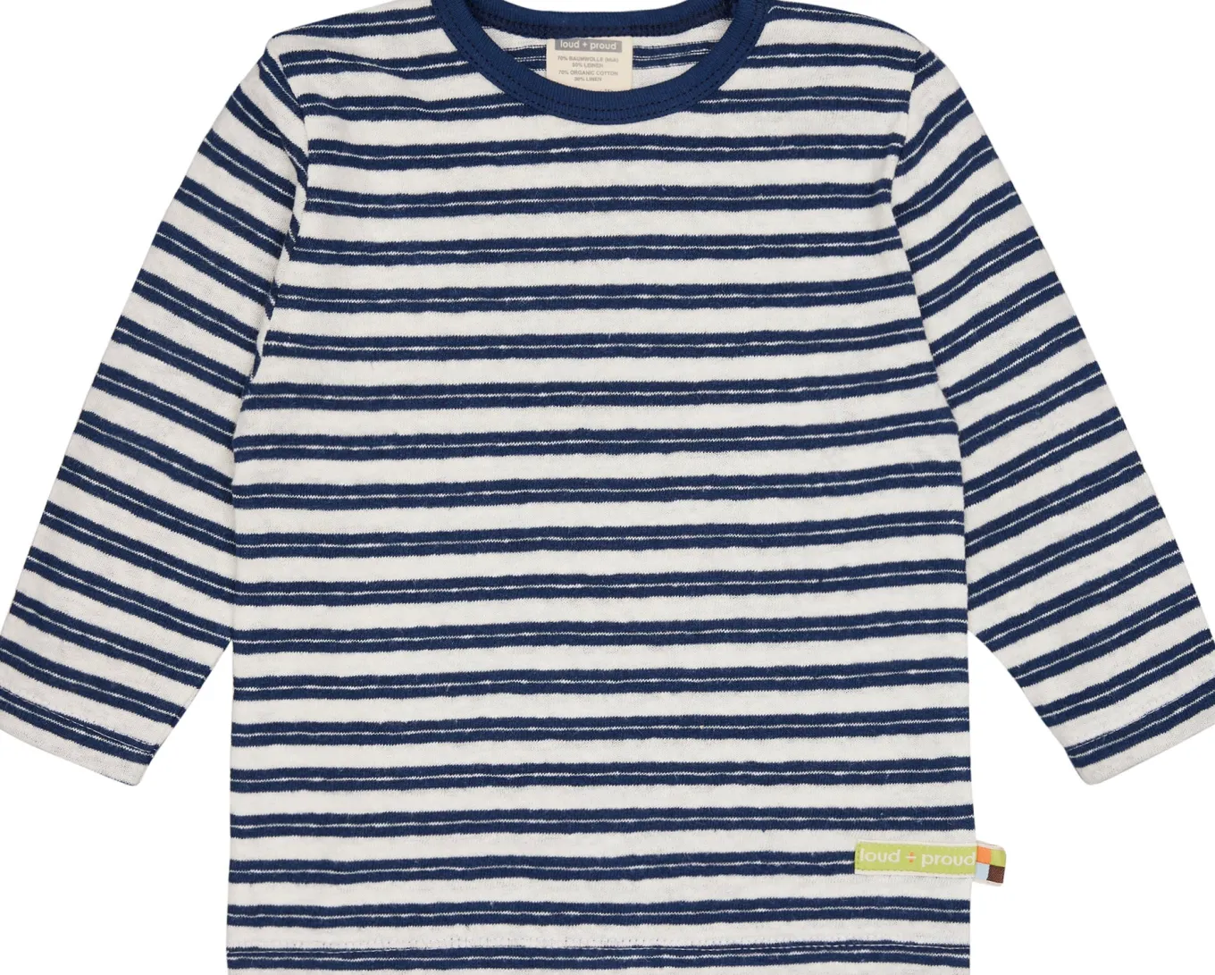 Shirt Streifen mit Leinen