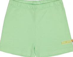 Short aus Musseline Jersey