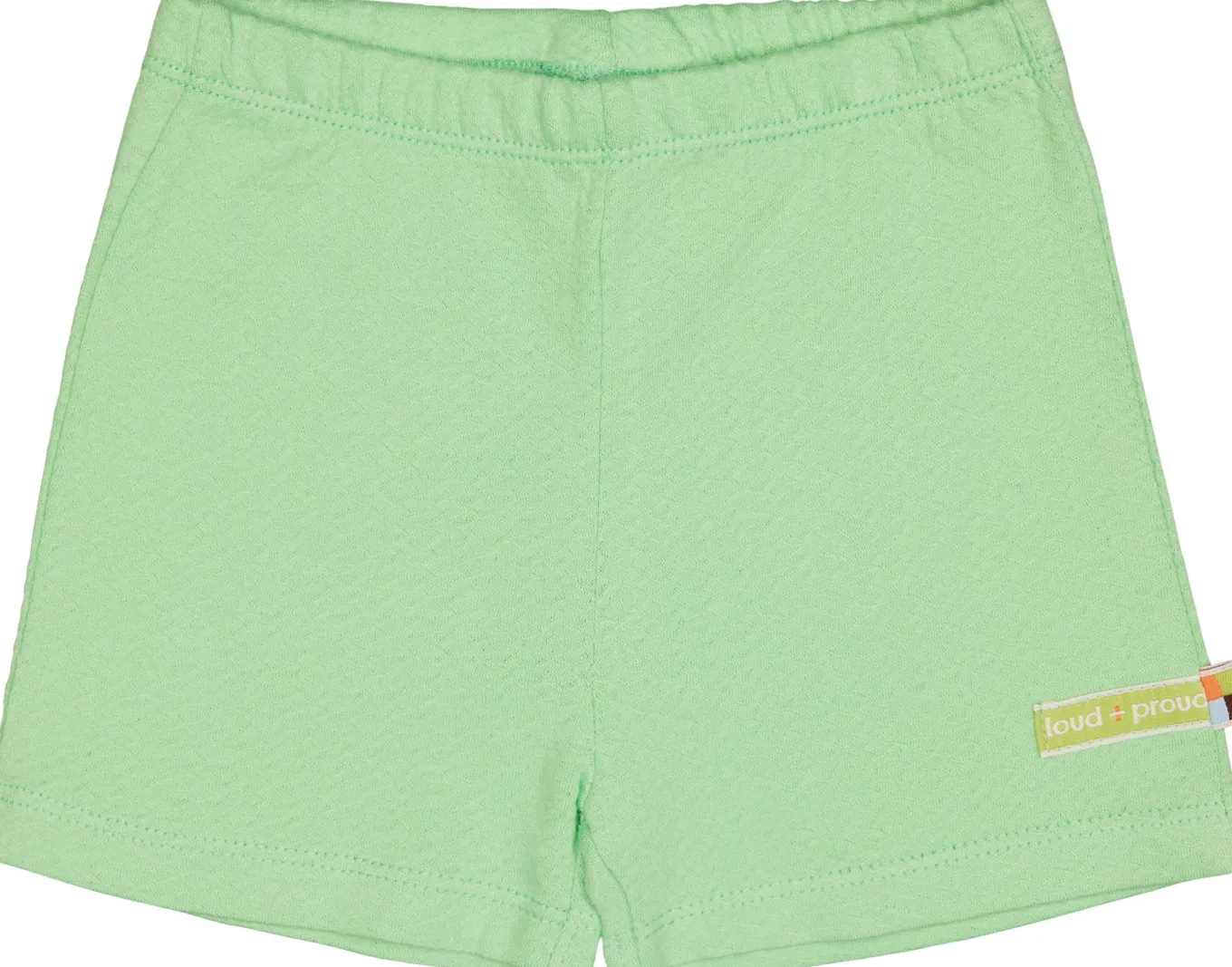 Short aus Musseline Jersey