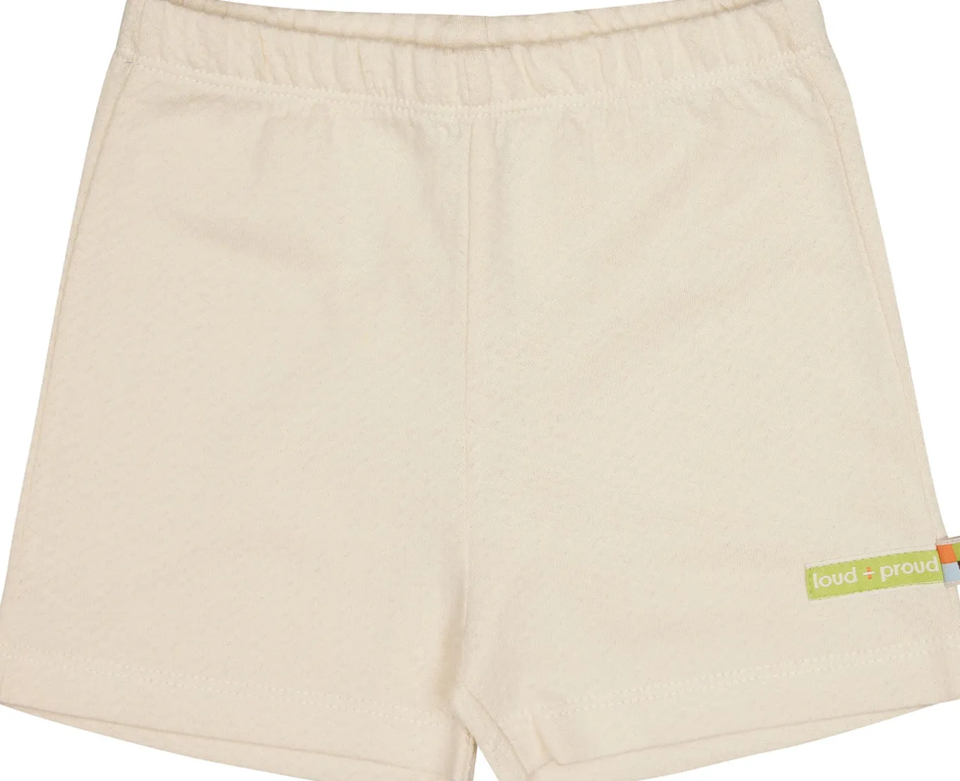 Short aus Musseline Jersey
