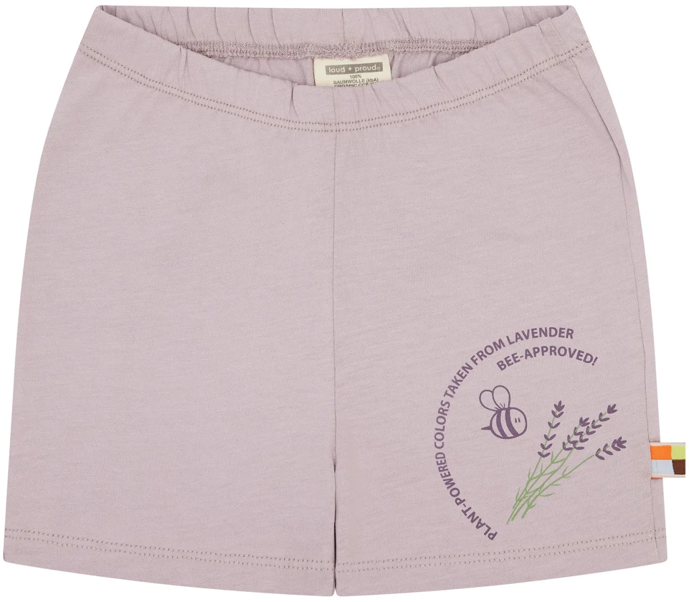 Short mit Pflanzenfarben gefärbt
