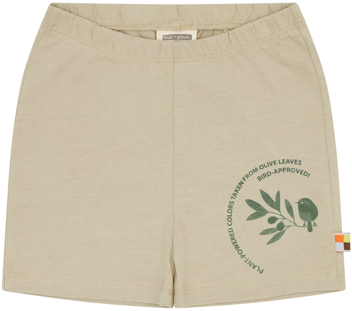 Short mit Pflanzenfarben gefärbt