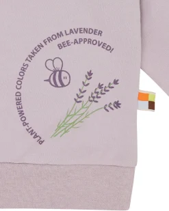 Sweatshirt mit Pflanzenfarben gefärbt