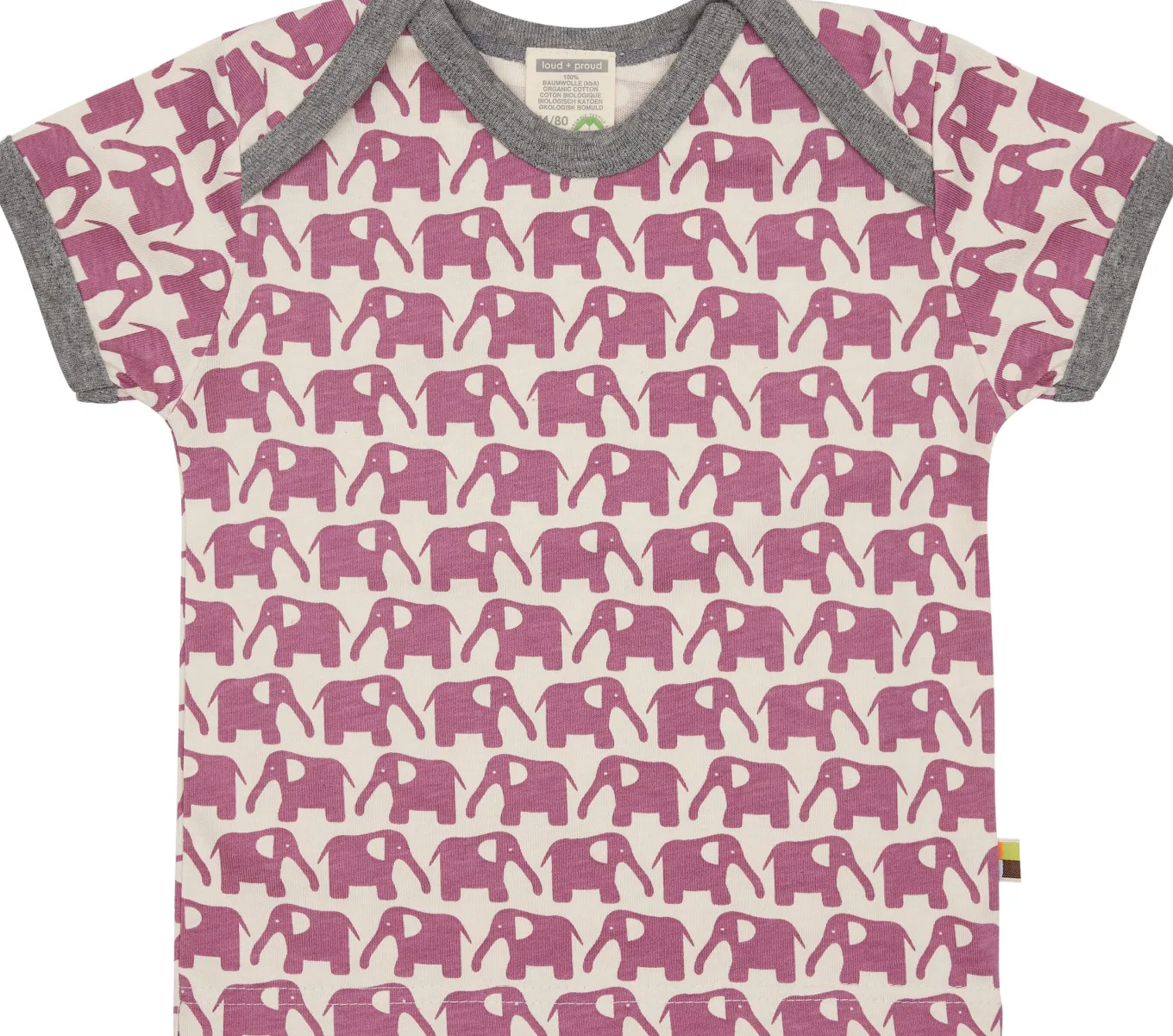 T-Shirt mit Druck Elefanten