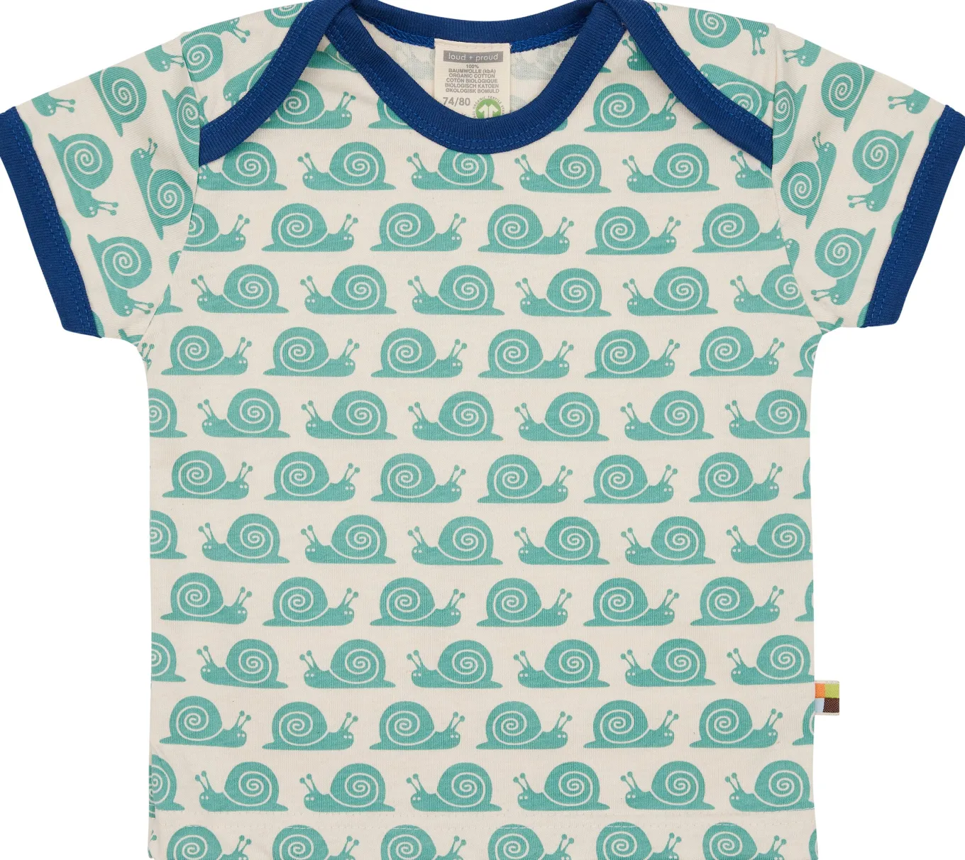 T-Shirt mit Druck Schnecken