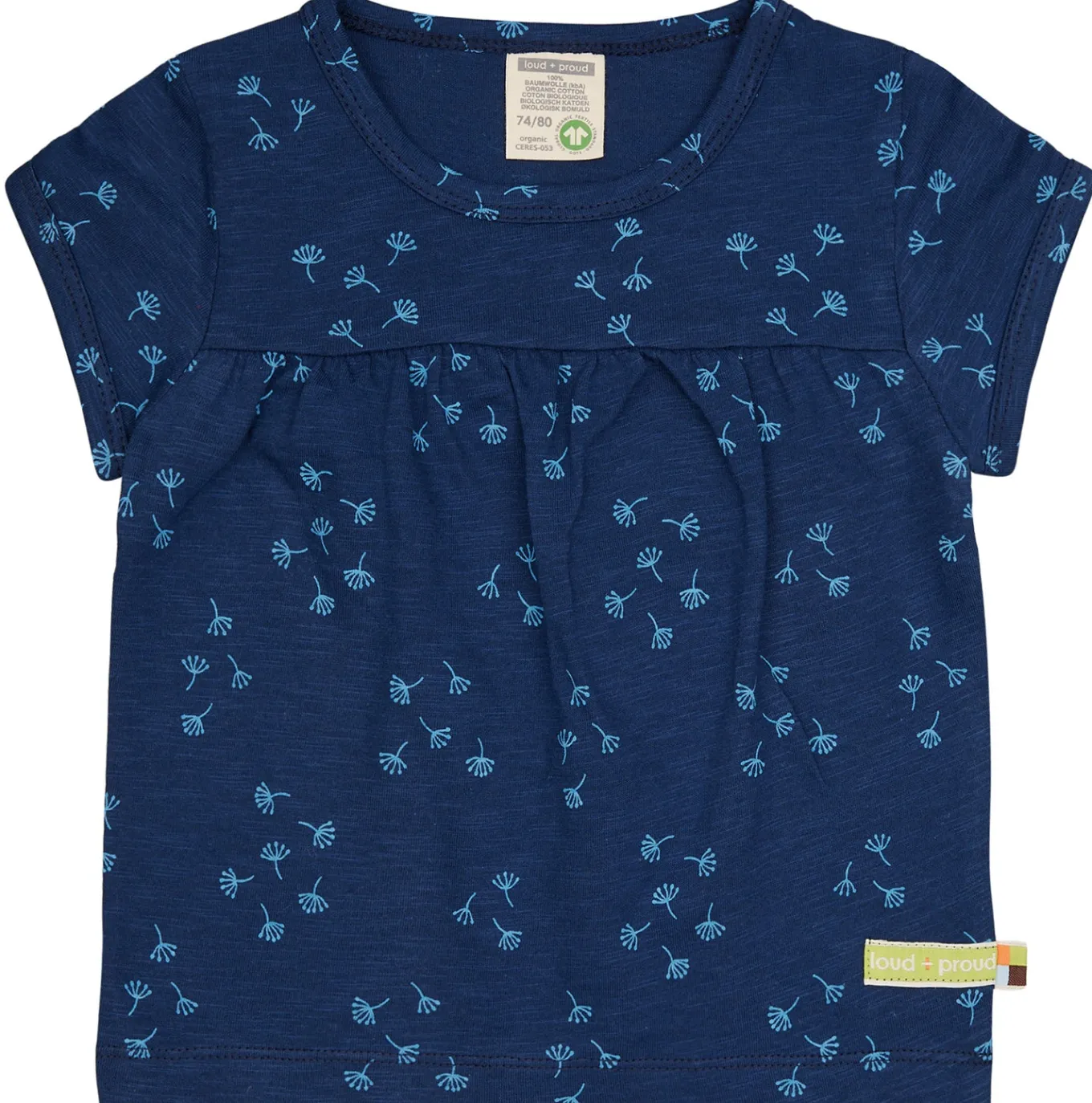 Tunika Slub Jersey mit Druck