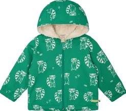 Wasserabweisende Jacke mit Teddyfutter