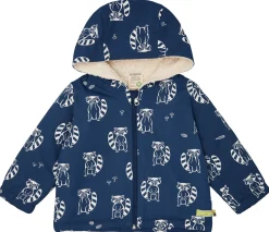 Wasserabweisende Jacke mit Teddyfutter
