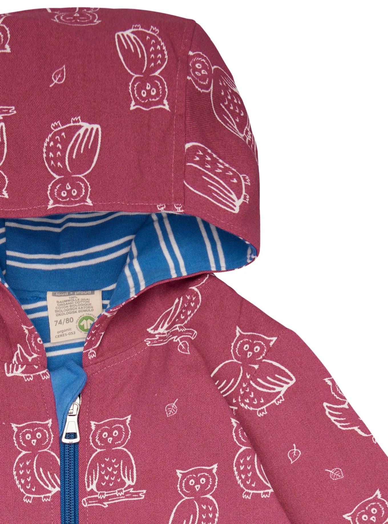 Wasserabweisender Overall mit Druck
