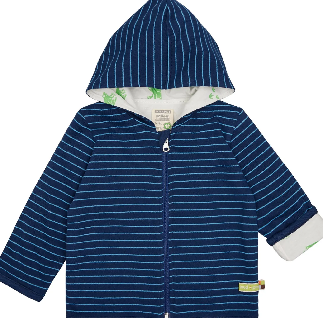 Wendejacke mit Kapuze