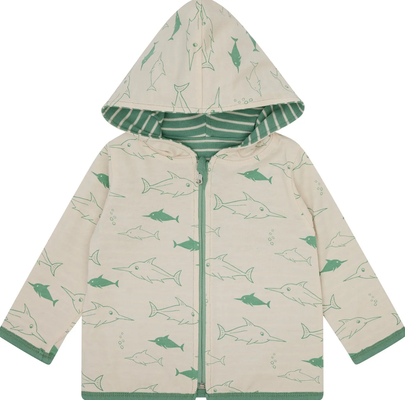 Wendejacke mit Kapuze