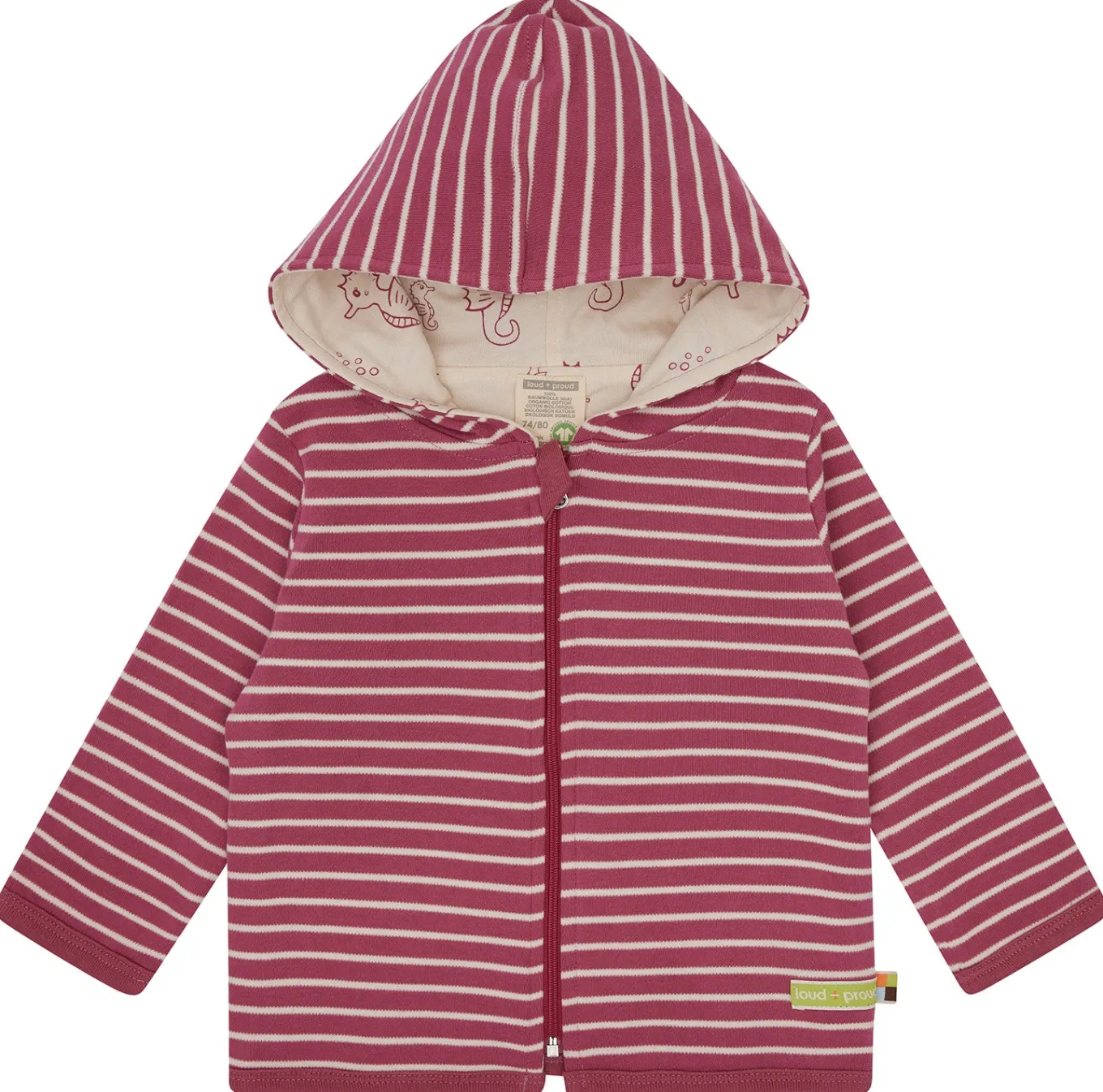 Wendejacke mit Kapuze