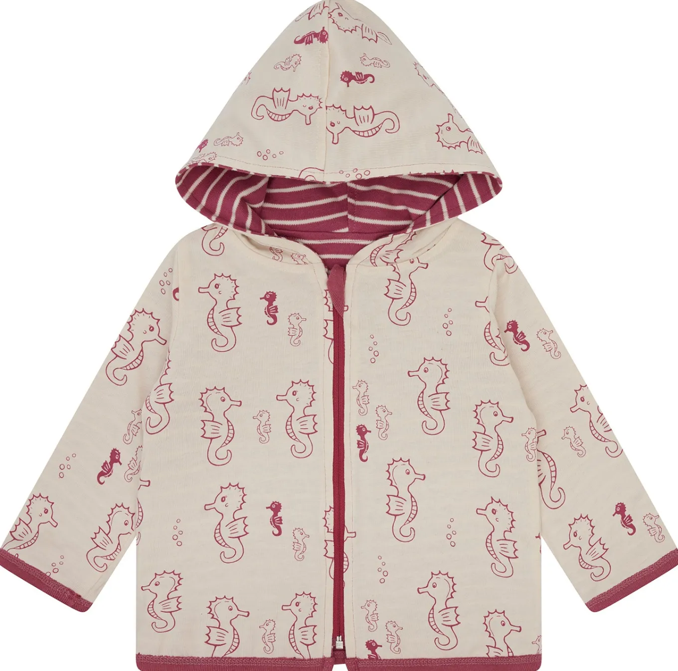 Wendejacke mit Kapuze